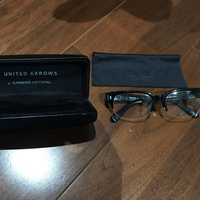 UNITED ARROWS(ユナイテッドアローズ)の金子眼鏡×ユナイテッドアローズ  ウェリントン メンズのファッション小物(サングラス/メガネ)の商品写真