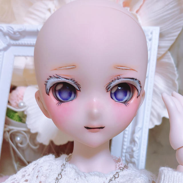 VOLKS(ボークス)のDD10番 ヘッド＋アイ （難あり ハンドメイドのぬいぐるみ/人形(人形)の商品写真