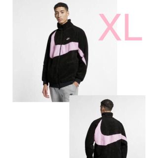 ナイキ(NIKE)のナイキ ボアジャケット ピンク XL(ブルゾン)