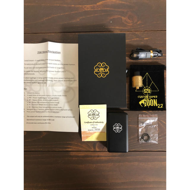 【正規品】dotmod dotbox 75w VAPE セット