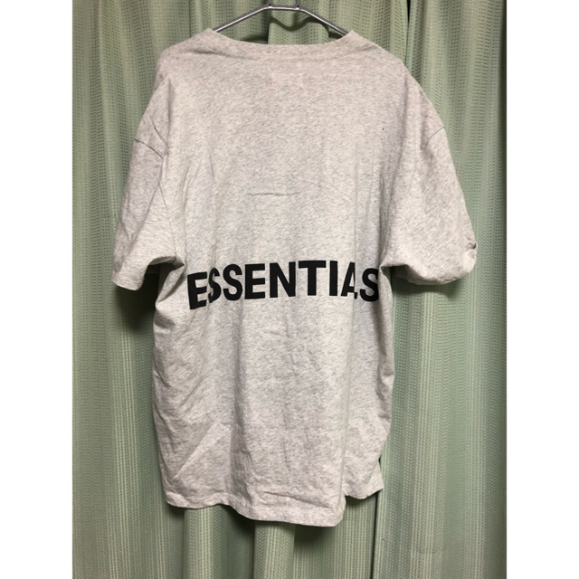FEAR OF GOD(フィアオブゴッド)の18SS  fear of god essentials Tシャツ  黒灰  M メンズのトップス(Tシャツ/カットソー(半袖/袖なし))の商品写真