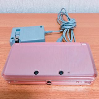 ニンテンドー3DS(ニンテンドー3DS)の任天堂 3DS 本体 ミスティピンク(携帯用ゲーム機本体)