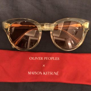 メゾンキツネ(MAISON KITSUNE')のMaison Kitsune x Oliver Peoples サングラス(サングラス/メガネ)