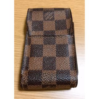 ルイヴィトン(LOUIS VUITTON)のLOUIS  VUITTON ダミエ シガレットケース(タバコグッズ)