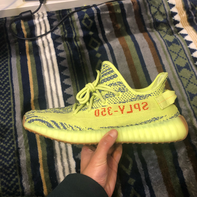 adidas(アディダス)のyeezy boost 350v2 SEMI FROZEN YELLOW メンズの靴/シューズ(スニーカー)の商品写真