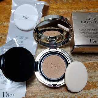 ディオール(Dior)のほぼ未使用　Dior　ディオール　プレステージルクッションタンドゥローズ　10 (ファンデーション)