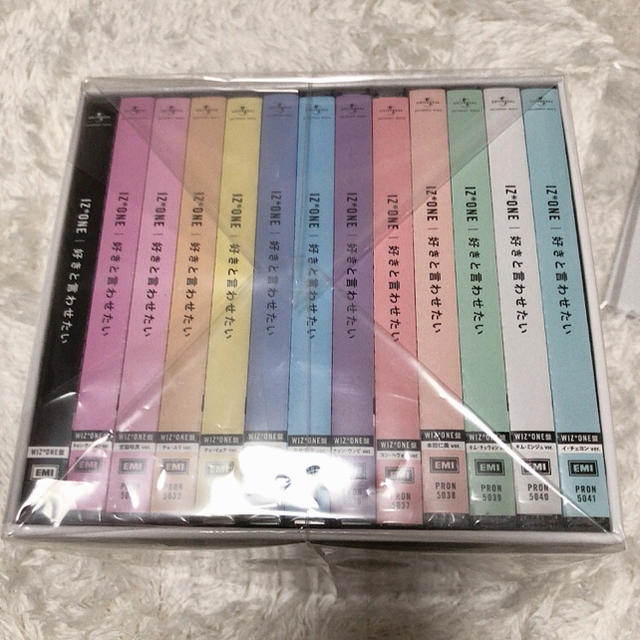 IZ*ONE CD-BOX 生写真付き