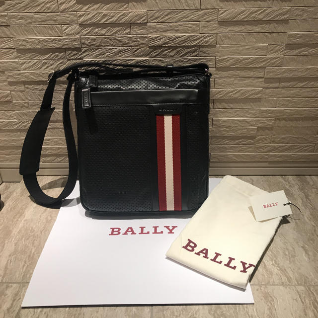 Bally - BALLY レザーショルダーバッグ ブラック 新品の通販 by アコ's shop｜バリーならラクマ