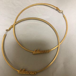 リルリリー(lilLilly)のLILICIOUS ビックフープピアス(ピアス)