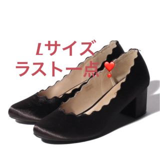 ナイスクラップ(NICE CLAUP)の新品♡定価5292円 ナイスクラップ パンプス ブラック Lサイズ 大特価‼️(ハイヒール/パンプス)