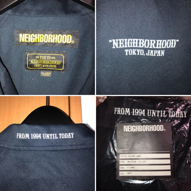 即納通販 NEIGHBORHOOD - neighborhood drizzler ec-jacket XLの通販 