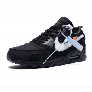 ナイキ(NIKE)の最終値下 NIKE off-white air max90 28センチ ブラック(スニーカー)