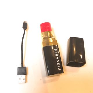 フランフラン(Francfranc)のKISSABLE リップ型持ち運び充電器(バッテリー/充電器)