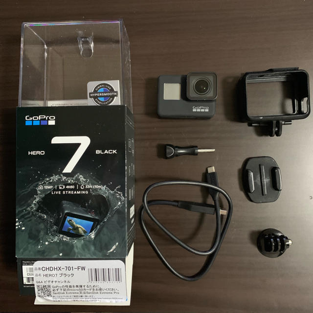 ビデオカメラGoPro HERO7 ブラック