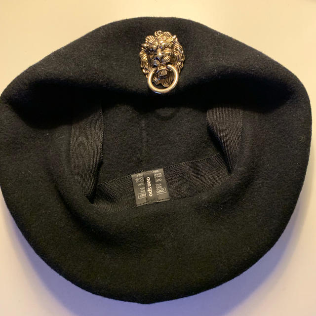 one spo(ワンスポ)のone spo ライオンベレー帽 レディースの帽子(ハンチング/ベレー帽)の商品写真