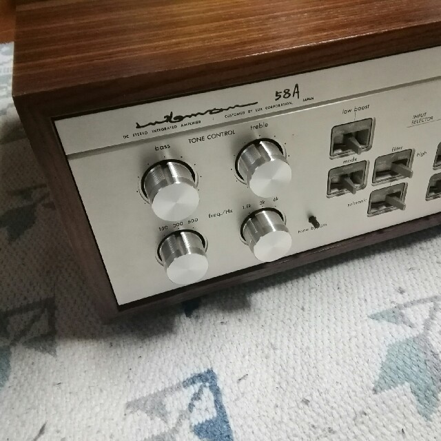 LUXMAN ラックスマンプリメインアンプL-58A ￥149,000メンテ済みの通販 by クロネコ6414's shop｜ラクマ