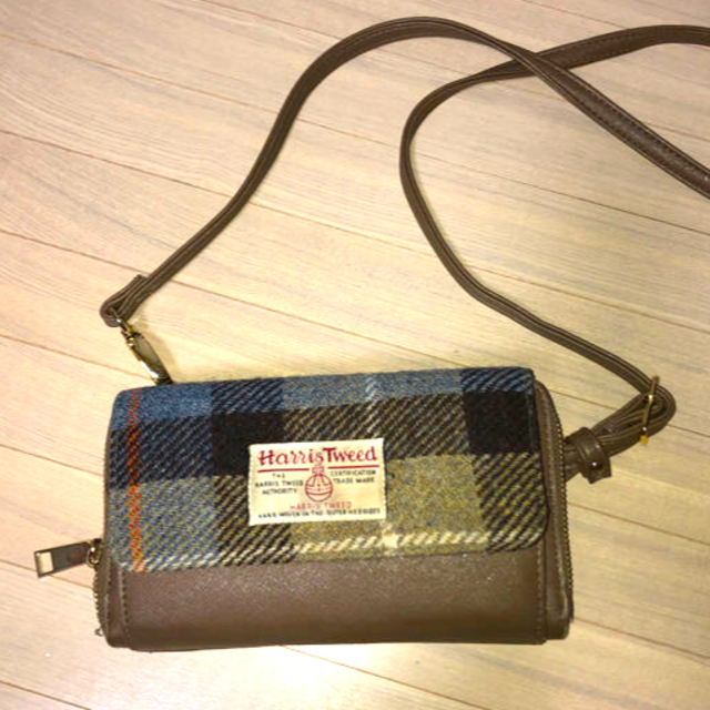 Harris Tweed(ハリスツイード)のハリスツイード ショルダーバッグ レディースのバッグ(ショルダーバッグ)の商品写真