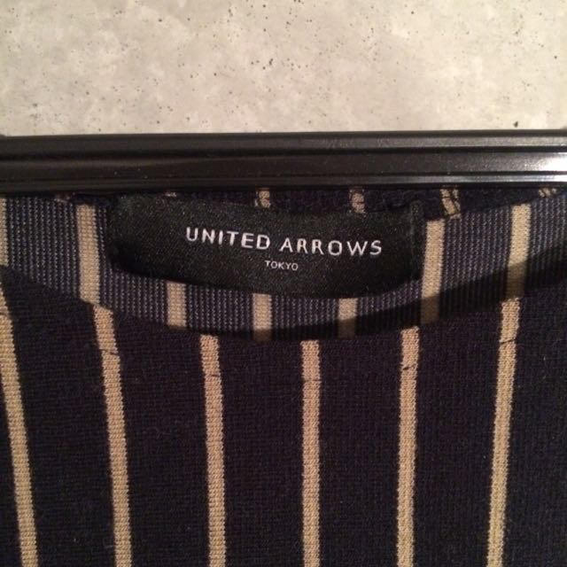 UNITED ARROWS(ユナイテッドアローズ)の❁ストライプ トップス  レディースのトップス(Tシャツ(長袖/七分))の商品写真