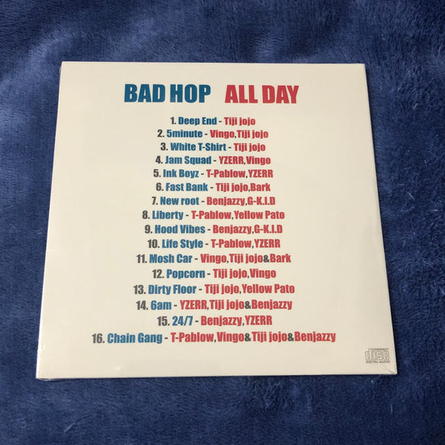 BAD HOP 未開封CD エンタメ/ホビーのCD(ヒップホップ/ラップ)の商品写真