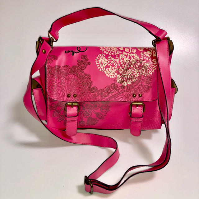 DESIGUAL(デシグアル)のDesigual ♡ ショルダーバッグ pink レディースのバッグ(ショルダーバッグ)の商品写真