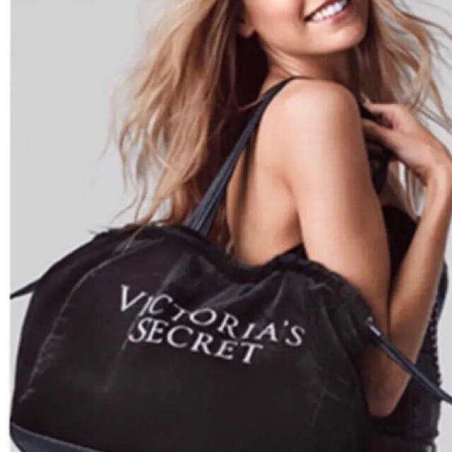 Victoria's Secret(ヴィクトリアズシークレット)のトートバック 黒  レディースのバッグ(トートバッグ)の商品写真