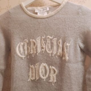 クリスチャンディオール(Christian Dior)のChristian Dior ロゴ モヘアニット(ニット/セーター)