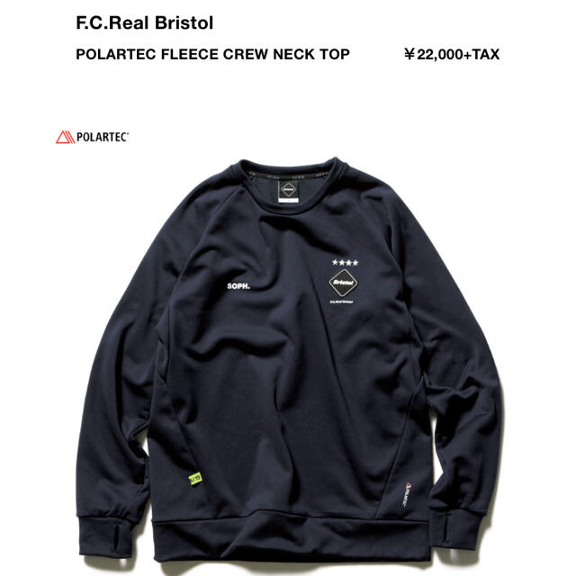 F.C.R.B. - fcrb POLARTEC FLEECE CREW NECK TOPの通販 by なおしま2's ...