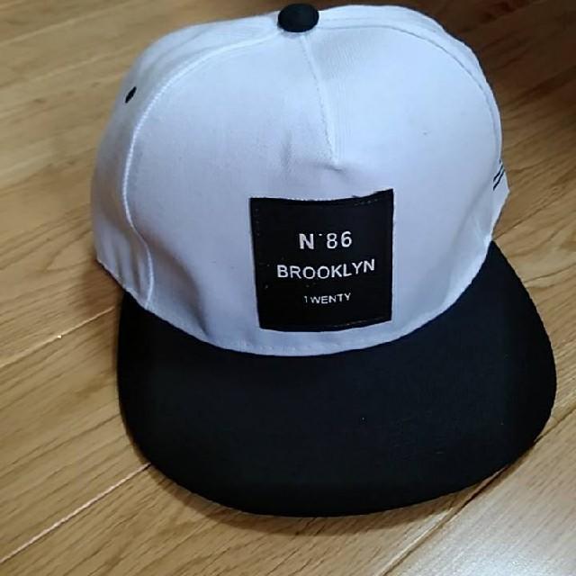 激安♥️【送料無料】キャップ帽  ホワイト  ユニセックス メンズの帽子(キャップ)の商品写真