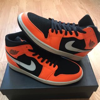 ナイキ(NIKE)のair jordan1 mid(スニーカー)