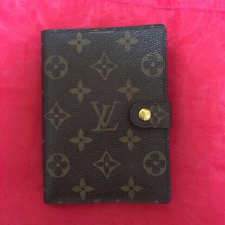 ルイヴィトン(LOUIS VUITTON)のルイヴィトン手帳カバー(モバイルケース/カバー)