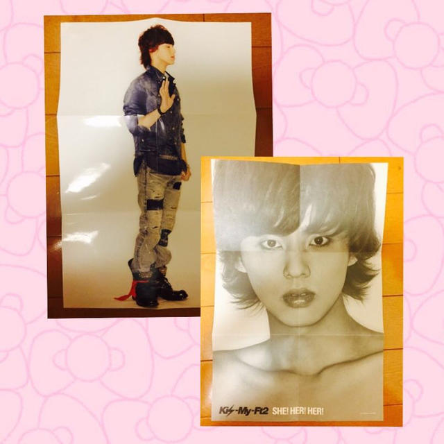 藤ヶ谷太輔 キス顔ポスター エンタメ/ホビーのタレントグッズ(アイドルグッズ)の商品写真