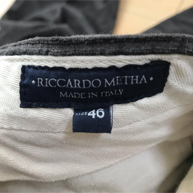 RICCARDO METHA リカルドメッサ コーデュロイパンツ 46 メンズのパンツ(スラックス)の商品写真