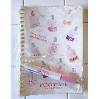 ロクシタン(L'OCCITANE)のロクシタン ノート ボールペン セット(ノート/メモ帳/ふせん)