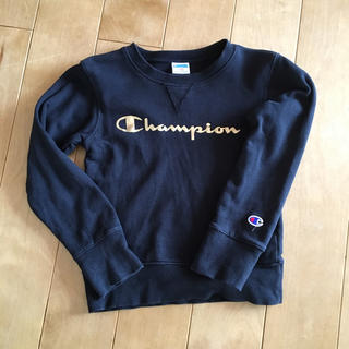 チャンピオン(Champion)のチャンピオン スウェット 130cm ブラック(Tシャツ/カットソー)