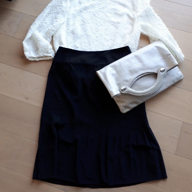CHANEL シルクスカート✨週末お値下げ✨ - ひざ丈スカート