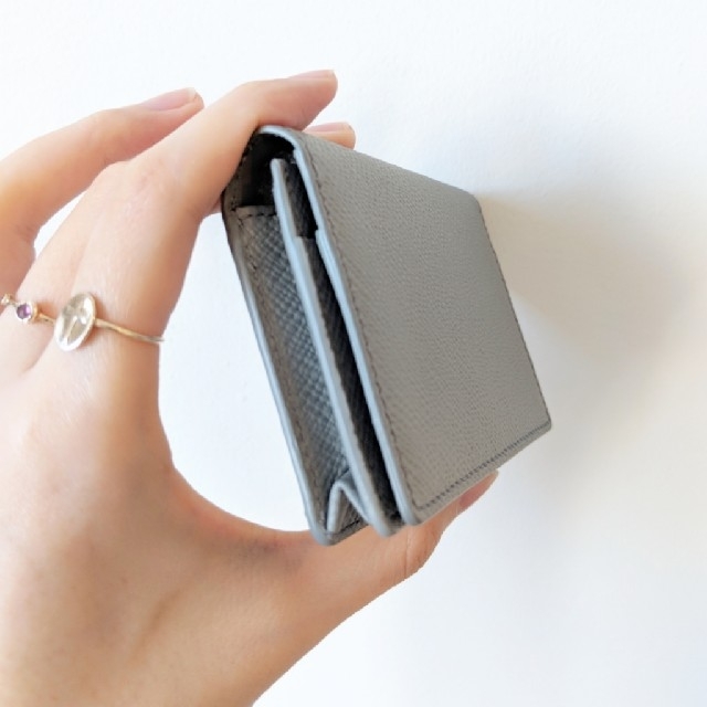 Smythson - 【新品】SMYTHSON パナマ カードケース グレー ユニ