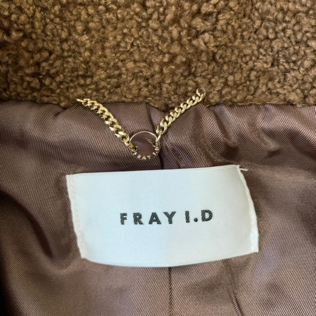 FRAY I.D(フレイアイディー)のFRAY I.D エコファーコート レディースのジャケット/アウター(ロングコート)の商品写真