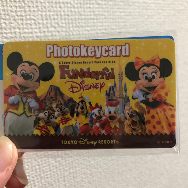 Disney(ディズニー)の非売品 ディズニー フォトキーカード エンタメ/ホビーのトレーディングカード(その他)の商品写真