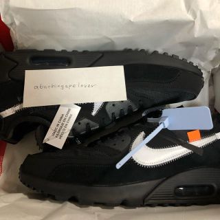 ナイキ(NIKE)のOff-White × NIKE AIR MAX 90 28.5 10.5(スニーカー)