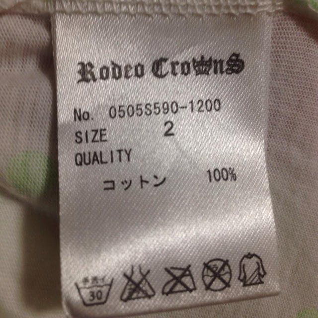 RODEO CROWNS(ロデオクラウンズ)のRODEO タンクトップ レディースのトップス(Tシャツ(半袖/袖なし))の商品写真