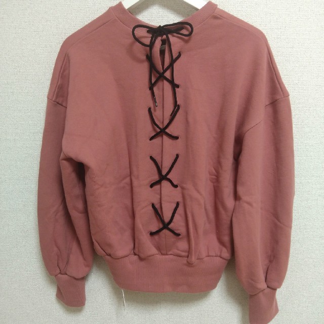 Ameri VINTAGE - えり様専用 Ameri VINTAGE BACK LACE UP SWEATの通販 ...