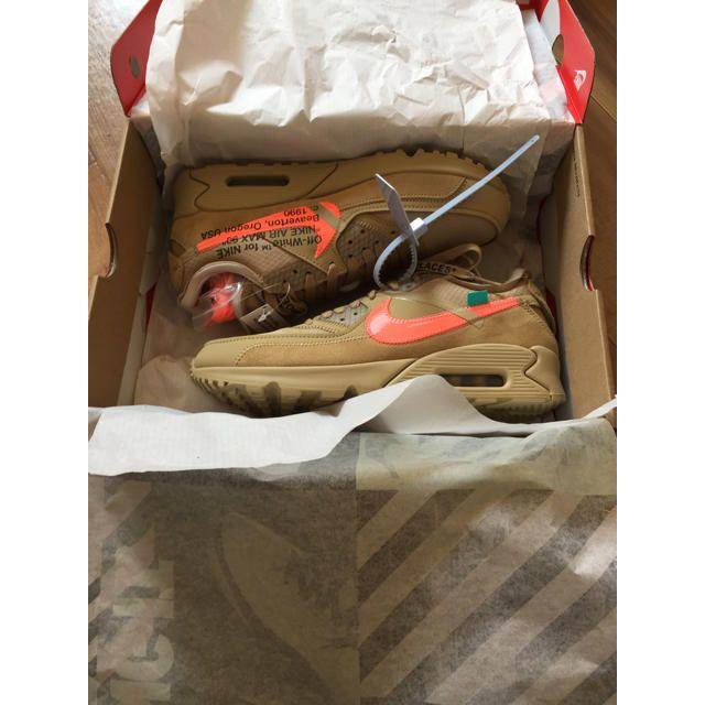 NIKE(ナイキ)のOFF-WHITE × NIKE AIR MAX 90 27.5cm メンズの靴/シューズ(スニーカー)の商品写真