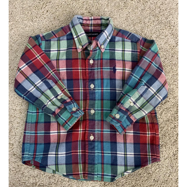 Ralph Lauren(ラルフローレン)のラルフローレン 長袖シャツ キッズ/ベビー/マタニティのキッズ服男の子用(90cm~)(ブラウス)の商品写真