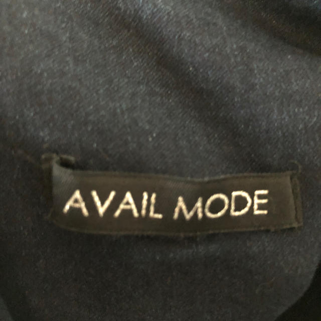 Avail(アベイル)の◆AVAIL MODE/Avail/ネイビーのストレッチデニムミニスカート◆d レディースのスカート(ミニスカート)の商品写真