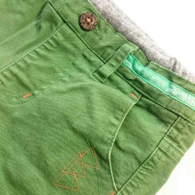 RAG MART(ラグマート)の95 ラグマート 緑 長ズボン パンツ キッズ/ベビー/マタニティのキッズ服男の子用(90cm~)(パンツ/スパッツ)の商品写真