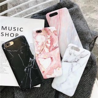 大理石柄 iPhone7 ケース 新品未使用品 ☆(iPhoneケース)