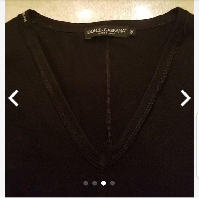 DOLCE&GABBANA(ドルチェアンドガッバーナ)の本家　ドルガバ（Ｄ＆Ｇではないです）  カットソー メンズのトップス(Tシャツ/カットソー(半袖/袖なし))の商品写真