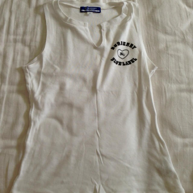 BURBERRY(バーバリー)のバーバリーブルーレーベル タンクトップ レディースのトップス(Tシャツ(半袖/袖なし))の商品写真