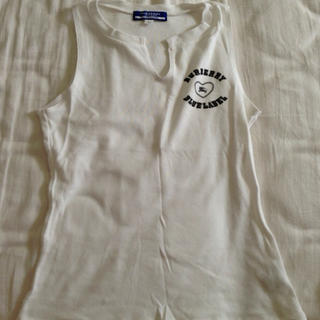 バーバリー(BURBERRY)のバーバリーブルーレーベル タンクトップ(Tシャツ(半袖/袖なし))