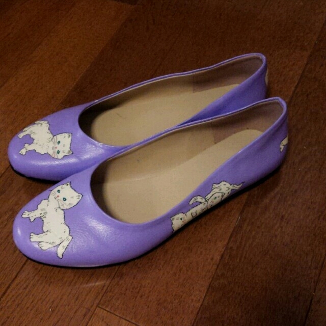 franche lippee(フランシュリッペ)のネコのパンプス レディースの靴/シューズ(ハイヒール/パンプス)の商品写真